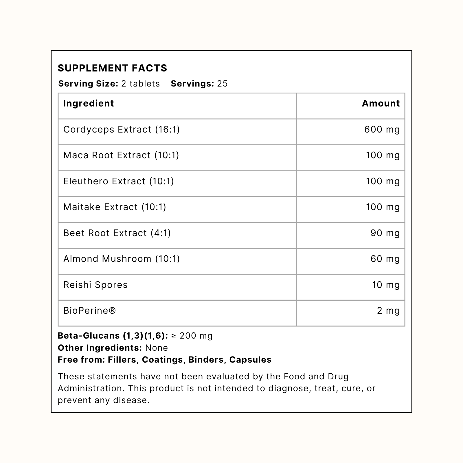 Vital Energy - Cordyceps 16:1